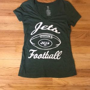 Jets green football shirt NFL team apparel